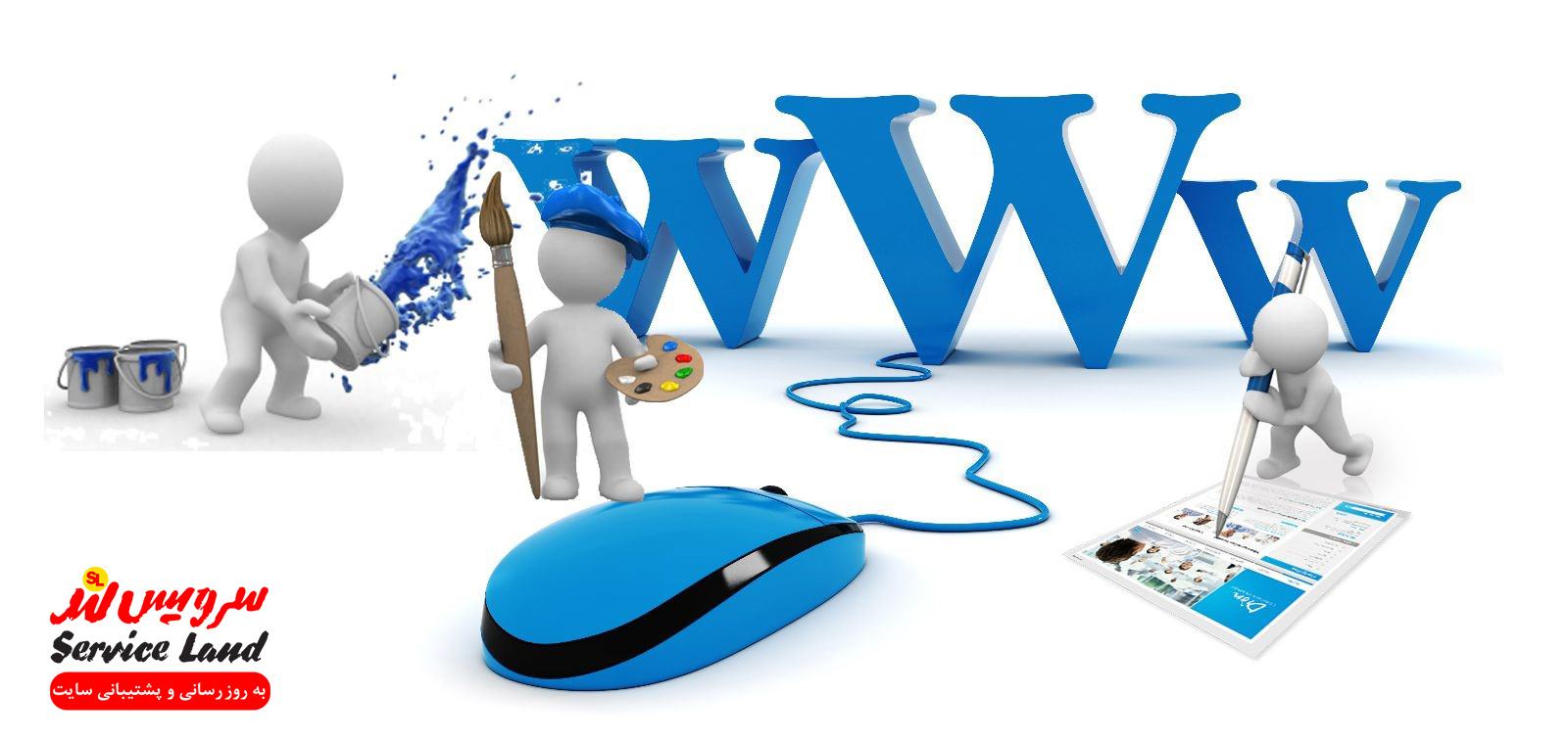 پشتیبانی محتویات سایت